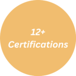 12+ Certifications